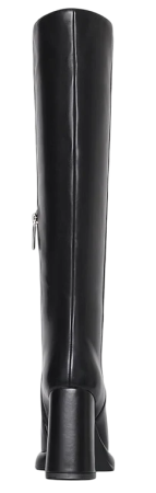 Сапоги из экокожи женские / Черный / 37 Сапоги из экокожи женские / Черный / 37