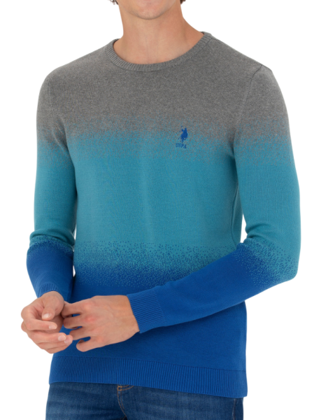 Джемпер хлопковый мужской / Тёмно-синий / 56 Джемпер хлопковый мужской / Тёмно-синий / 56