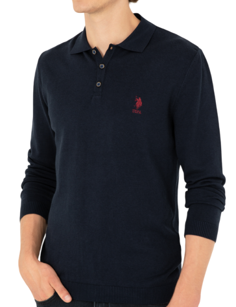 Лонгслив хлопковый мужской / Черный / 42 Лонгслив хлопковый мужской / Черный / 42