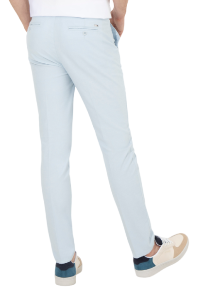 Брюки зауженные мужские / Голубой / 46 Брюки зауженные мужские / Голубой / 46