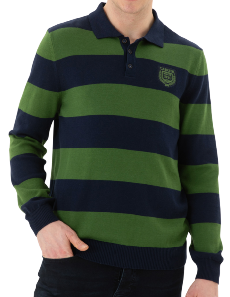 Лонгслив хлопковый мужской / Зеленый / 46 Лонгслив хлопковый мужской / Зеленый / 46