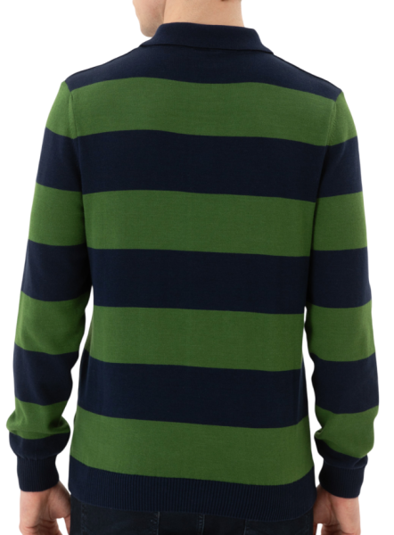 Лонгслив хлопковый мужской / Зеленый / 46 Лонгслив хлопковый мужской / Зеленый / 46