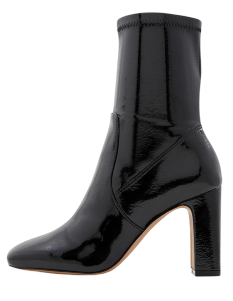 Ботильоны повседневные женские / Черный / 36