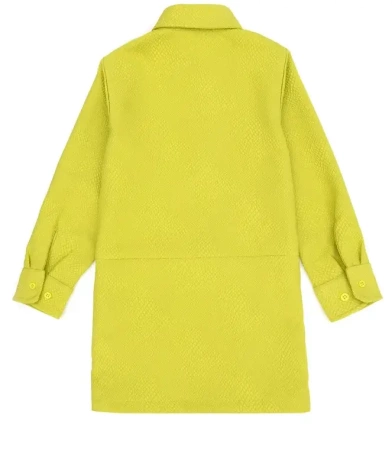 Платье с логотипом для девочки / Зеленый / 158 Платье с логотипом для девочки / Зеленый / 158