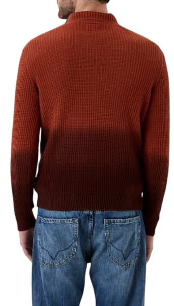 Джемпер с хлопком мужской / Оранжевый / 46 Джемпер с хлопком мужской / Оранжевый / 46