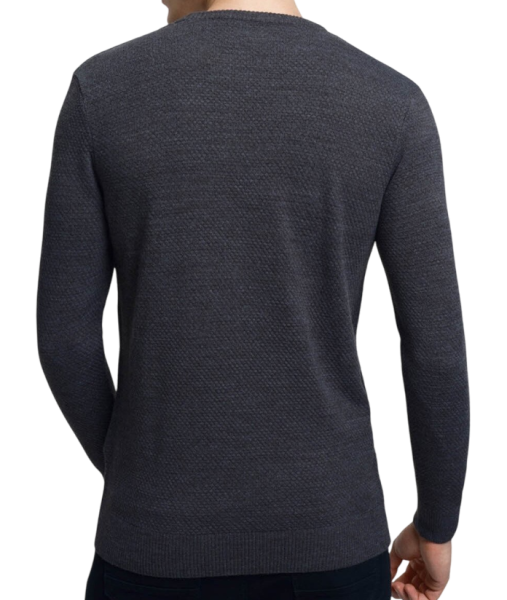 Джемпер из акрила мужской / Темно-серый / 48 Джемпер из акрила мужской / Темно-серый / 48