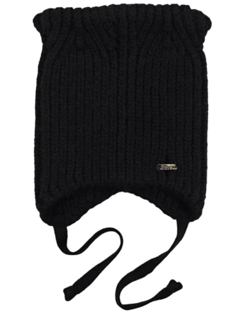 Шапка с шерстью женская / Черный / 56 Шапка с шерстью женская / Черный / 56