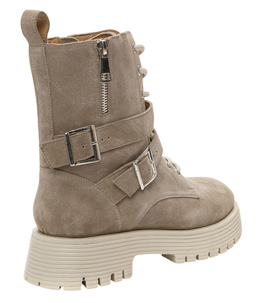 Ботинки замшевые женские / Бежевый / 37