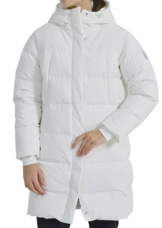 Пуховик с капюшоном женский / Белый / 48 Пуховик с капюшоном женский / Белый / 48