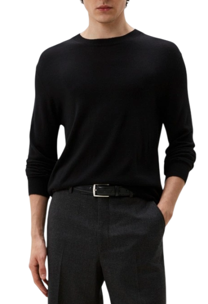 Джемпер с шерстью мужской / Черный / 54 Джемпер с шерстью мужской / Черный / 54