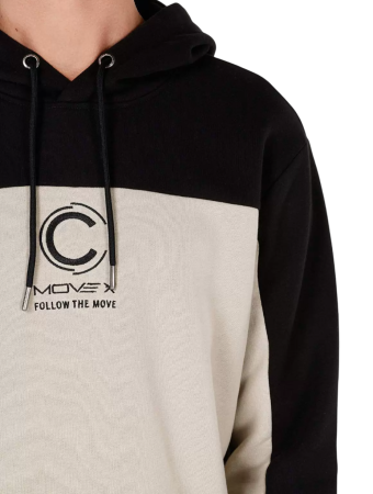 Худи с логотипом мужское / Черный / 46 Худи с логотипом мужское / Черный / 46