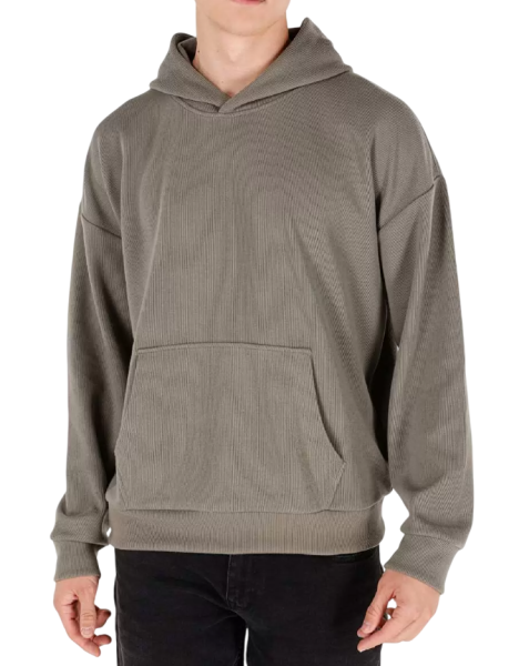 Худи однотонное мужское / Хаки / 52 Худи однотонное мужское / Хаки / 52