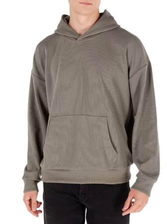 Худи однотонное мужское / Хаки / 52 Худи однотонное мужское / Хаки / 52