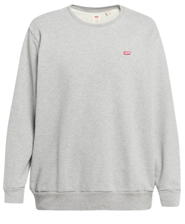 Свитшот хлопковый мужской / Серый / 58 Свитшот хлопковый мужской / Серый / 58