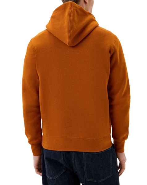 Худи с логотипом мужское / Коричневый / 44 Худи с логотипом мужское / Коричневый / 44