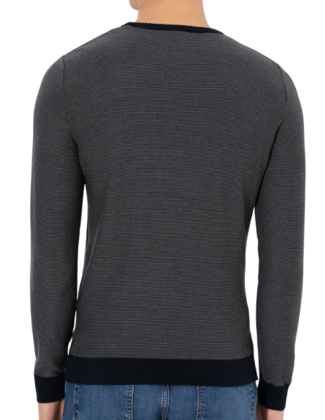 Джемпер с логотипом мужской / Тёмно-синий / 46 Джемпер с логотипом мужской / Тёмно-синий / 46