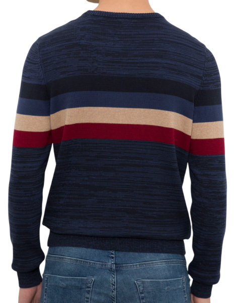 Джемпер хлопковый мужской / Тёмно-синий / 44 Джемпер хлопковый мужской / Тёмно-синий / 44