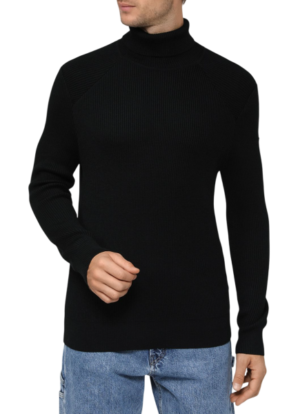 Водолазка с шерстью мужская / Черный / 46 Водолазка с шерстью мужская / Черный / 46