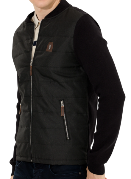 Кардиган хлопковый мужской / Черный / 60 Кардиган хлопковый мужской / Черный / 60