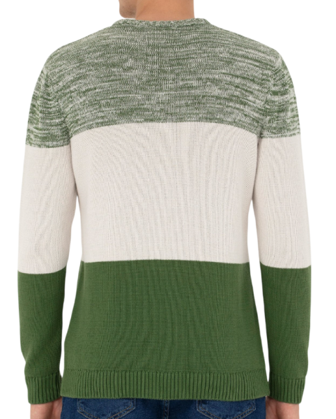 Джемпер хлопковый мужской / Зеленый / 48 Джемпер хлопковый мужской / Зеленый / 48