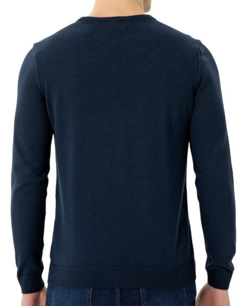 Джемпер с логотипом мужской / Тёмно-синий / 54 Джемпер с логотипом мужской / Тёмно-синий / 54