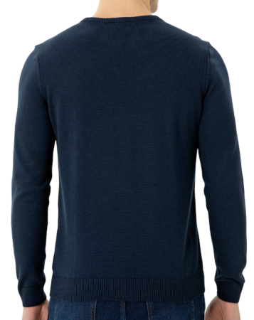 Джемпер с логотипом мужской / Тёмно-синий / 54 Джемпер с логотипом мужской / Тёмно-синий / 54