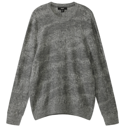 Пуловер с шерстью мужской / Серый / 52 Пуловер с шерстью мужской / Серый / 52