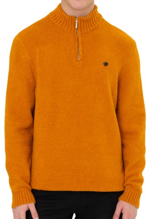 Свитер прямого кроя мужской / Оранжевый / 54 Свитер прямого кроя мужской / Оранжевый / 54