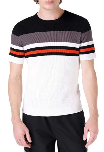 Свитер с коротким рукавом мужской / Белый / 54 Свитер с коротким рукавом мужской / Белый / 54