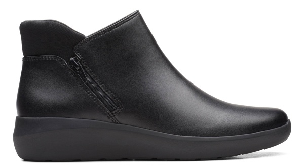 Ботинки из экокожи женские / Черный / 39