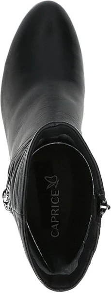 Сапоги из кожи женские / Черный / 39