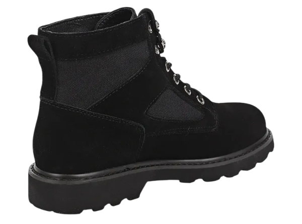 Ботинки из велюра женские / Черный / 37