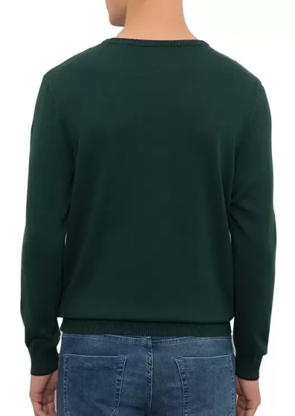 Джемпер с принтом мужской / Зеленый / 46 Джемпер с принтом мужской / Зеленый / 46