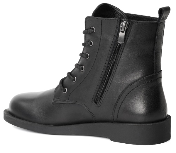 Ботинки кожаные женские / Черный / 36