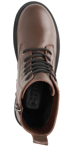 Ботинки из кожи женские / Коричневый / 37