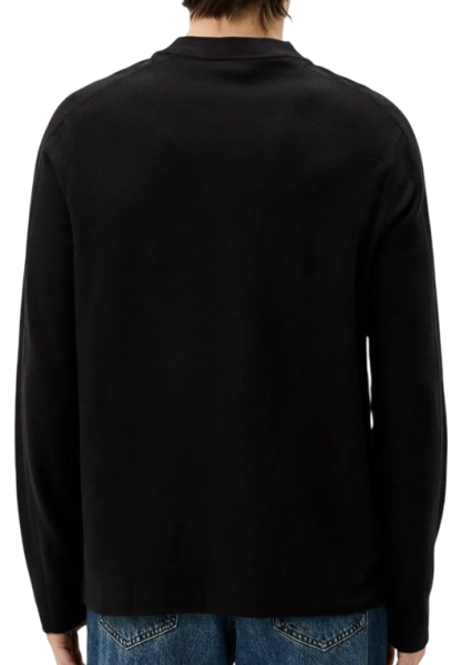 Джемпер прямого кроя мужской / Черный / 46 Джемпер прямого кроя мужской / Черный / 46