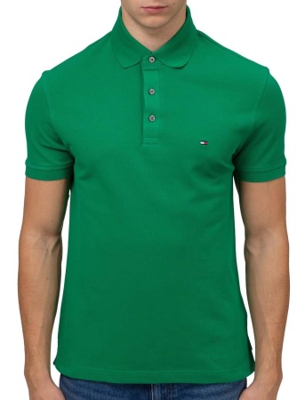Поло с логотипом мужское / Зеленый / 46 Поло с логотипом мужское / Зеленый / 46