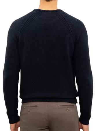 Джемпер прямого кроя мужской / Тёмно-синий / 58 Джемпер прямого кроя мужской / Тёмно-синий / 58