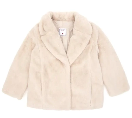 Экошуба для девочки / Бежевый / 110