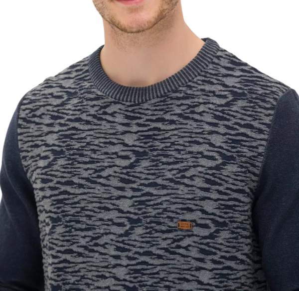 Джемпер с логотипом мужской / Тёмно-синий / 44 Джемпер с логотипом мужской / Тёмно-синий / 44