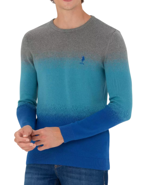 Джемпер с логотипом мужской / Тёмно-синий / 50 Джемпер с логотипом мужской / Тёмно-синий / 50