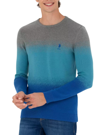 Джемпер с логотипом мужской / Тёмно-синий / 50 Джемпер с логотипом мужской / Тёмно-синий / 50