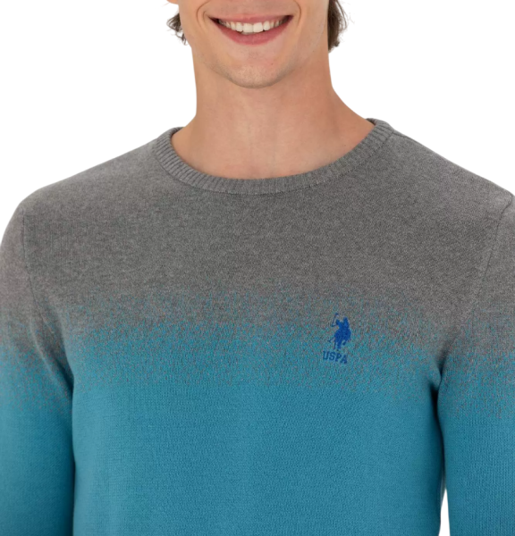 Джемпер с логотипом мужской / Тёмно-синий / 50 Джемпер с логотипом мужской / Тёмно-синий / 50