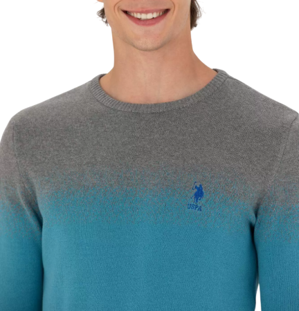 Джемпер с логотипом мужской / Тёмно-синий / 50 Джемпер с логотипом мужской / Тёмно-синий / 50