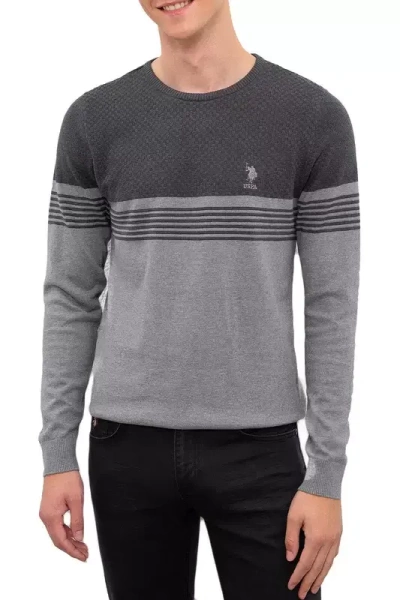 Джемпер с логотипом мужской / Серый / 46 Джемпер с логотипом мужской / Серый / 46