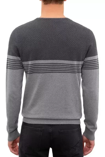 Джемпер с логотипом мужской / Серый / 46 Джемпер с логотипом мужской / Серый / 46