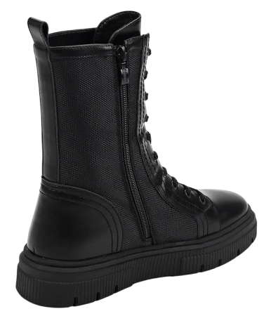 Ботинки кожаные женские / Черный / 36