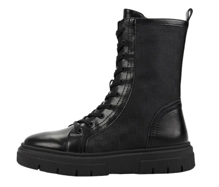 Ботинки кожаные женские / Черный / 40 Ботинки кожаные женские / Черный / 40