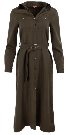 Платье миди женское / Зеленый / 50 Платье миди женское / Зеленый / 50