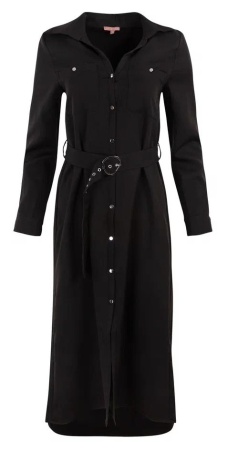 Платье миди женское / Черный / 46 Платье миди женское / Черный / 46